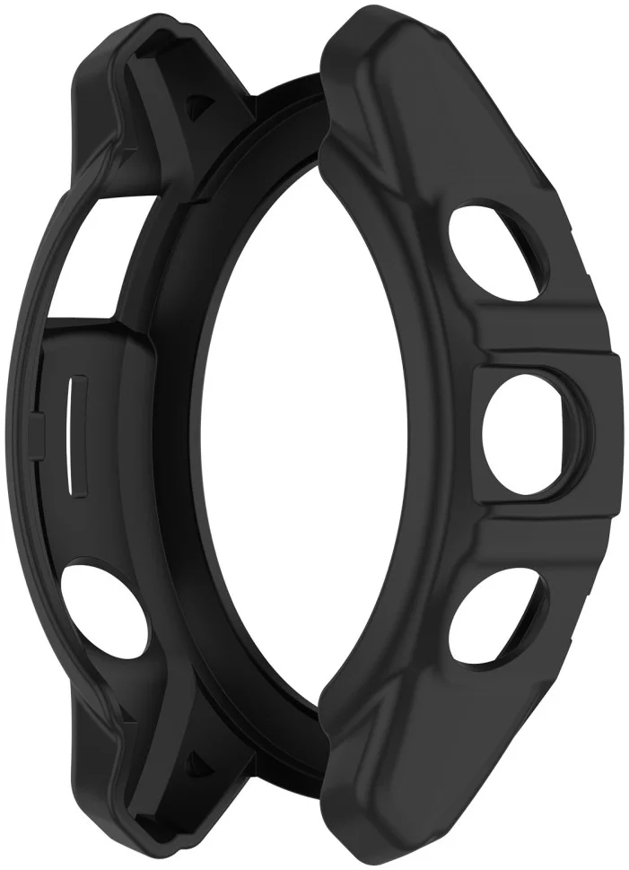 Garmin Fenix 7 / 7 Pro Hoesje - TPU Bumper Case - Zwart afbeelding 6