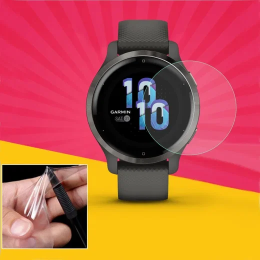 Garmin Venu 2S Screen Protector - TPU Display Folie afbeelding 2