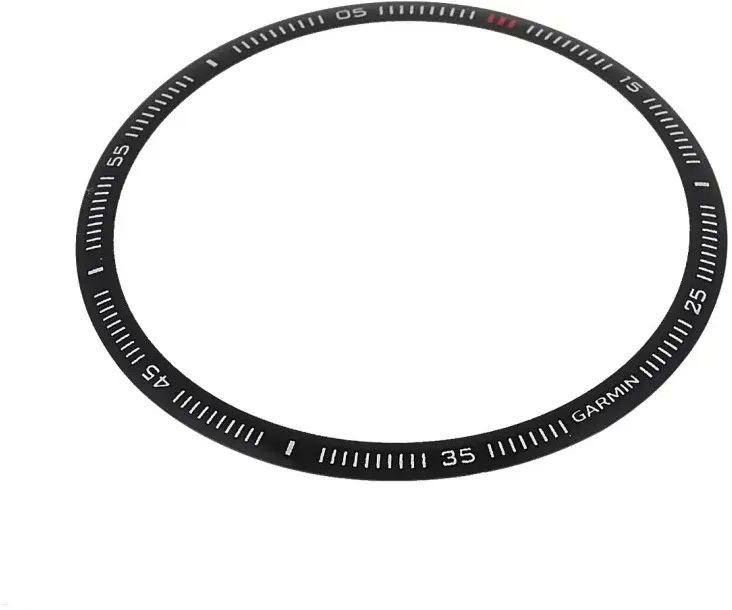 Garmin Fenix 7 Screen Protector - PMMA Folie Zwart (2-Pack) afbeelding 3