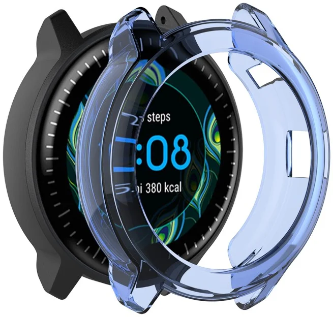 Garmin Vivoactive 3 Music Hoesje TPU Blauw afbeelding 1