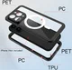 Armor-X iPhone 15 Pro Hoesje IP68 Waterdicht MagSafe Case Transparant afbeelding 5