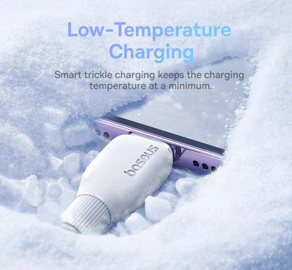 Baseus Pudding USB-C naar Apple Lightning Kabel PD 20W 2M Wit afbeelding 6