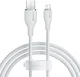 Baseus Pudding USB-A naar Apple Lightning Kabel 2.4A 1.2M Wit afbeelding 1