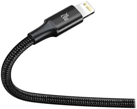 Baseus 3-in-1 USB-C naar Lightning/USB-C/Micro-USB Kabel 1.5M Zwart afbeelding 5