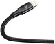 Baseus 3-in-1 USB-C naar Lightning/USB-C/Micro-USB Kabel 1.5M Zwart afbeelding 5