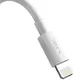 Baseus 2.4A USB naar Lightning Kabel 20W 1.5M Wit (2-Pack) afbeelding 6