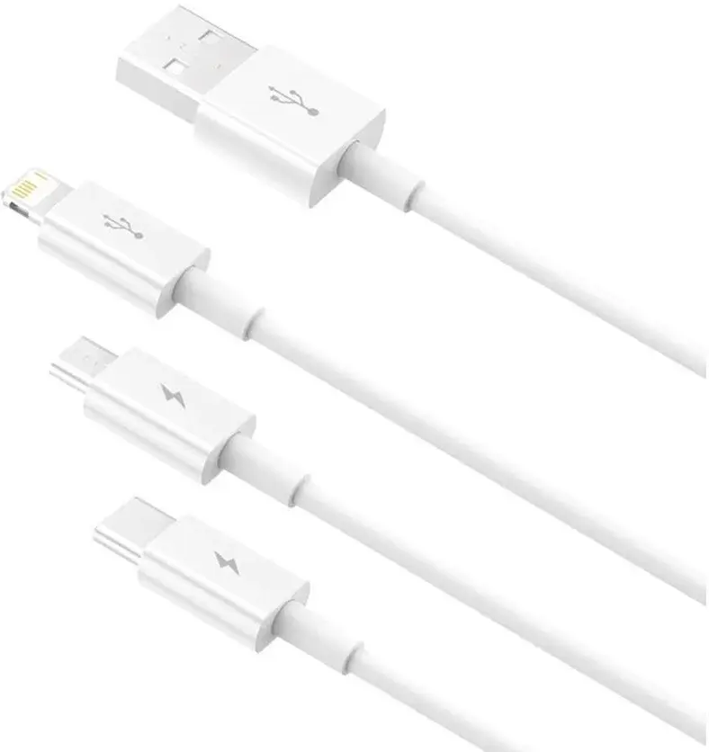 Baseus Superior 3-in-1 USB naar Lightning/USB-C/MicroUSB Kabel 1.5M afbeelding 10