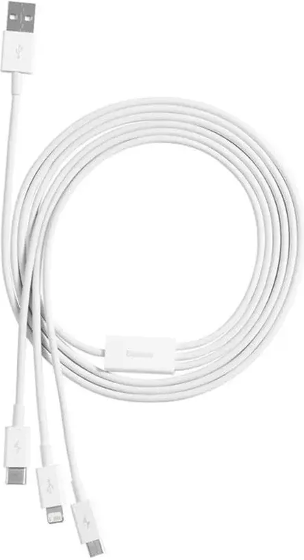 Baseus Superior 3-in-1 USB naar Lightning/USB-C/MicroUSB Kabel 1.5M afbeelding 11
