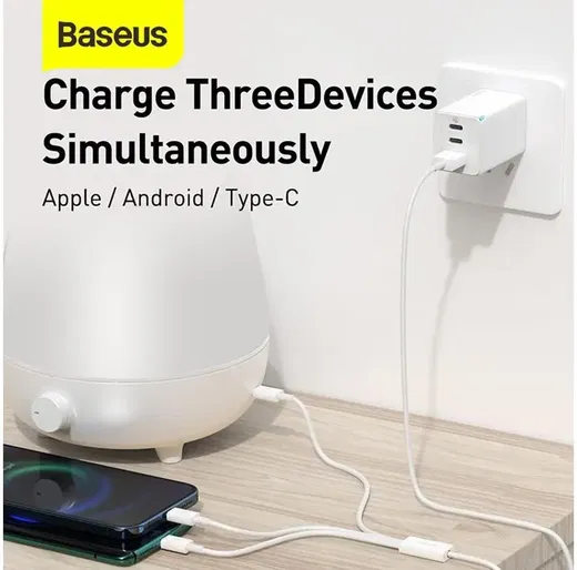 Baseus Superior 3-in-1 USB naar Lightning/USB-C/MicroUSB Kabel 1.5M afbeelding 6