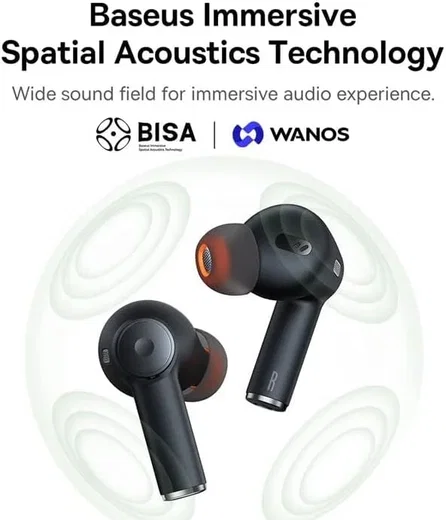 Baseus Bowie EX Wireless Bluetooth Earphones Zwart afbeelding 3