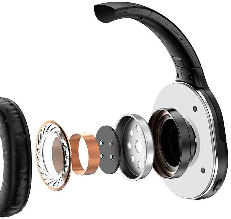 Baseus Encok Pro Draadloze Koptelefoon Bluetooth 5.3 Zwart afbeelding 10
