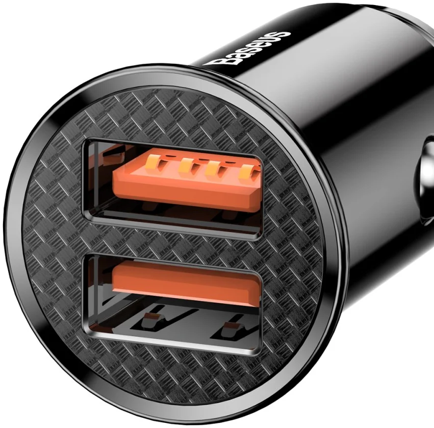 Baseus Dubbele USB Poort Autolader 30W met Quick Charge 3.0 Zwart afbeelding 10