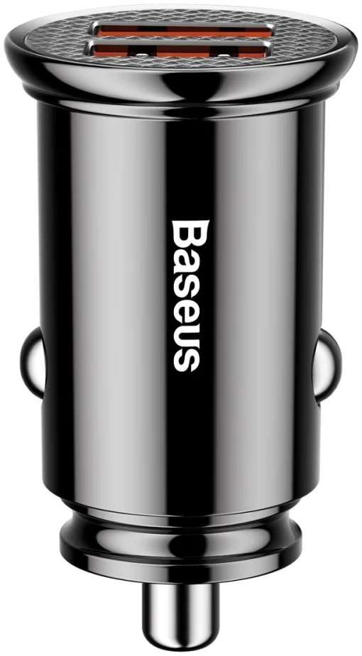 Baseus Dubbele USB Poort Autolader 30W met Quick Charge 3.0 Zwart afbeelding 11