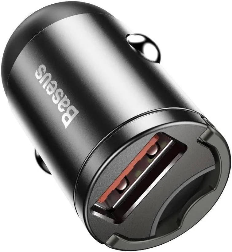 Baseus Tiny Star Mini Autolader 30W met Quick Charge Grijs afbeelding 6