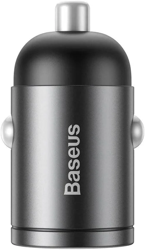 Baseus Tiny Star Mini Autolader 30W met Quick Charge Grijs afbeelding 8