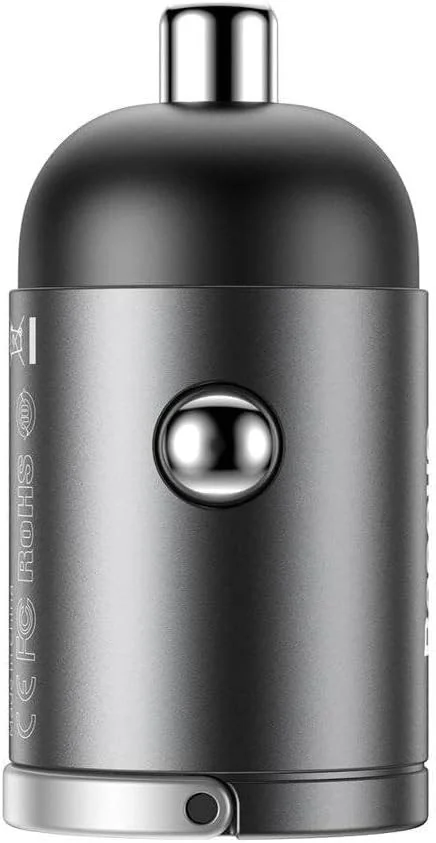 Baseus Tiny Star Mini Autolader 30W met Quick Charge Grijs afbeelding 9