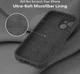 Apple iPhone 15 Hoesje Camera Bescherming Siliconen Back Cover Zwart afbeelding 4
