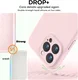 Apple iPhone 15 Pro Hoesje met Camera Bescherming Siliconen Roze afbeelding 3