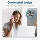 Samsung Galaxy A54 Hoesje Camera Bescherming Dun TPU Back Cover Roze afbeelding 3