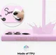 Samsung Galaxy S22 Ultra Hoesje met Camera Bescherming Dun TPU Roze afbeelding 3