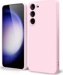 Samsung Galaxy S23 Ultra Hoesje met Camera Bescherming Dun TPU Roze afbeelding