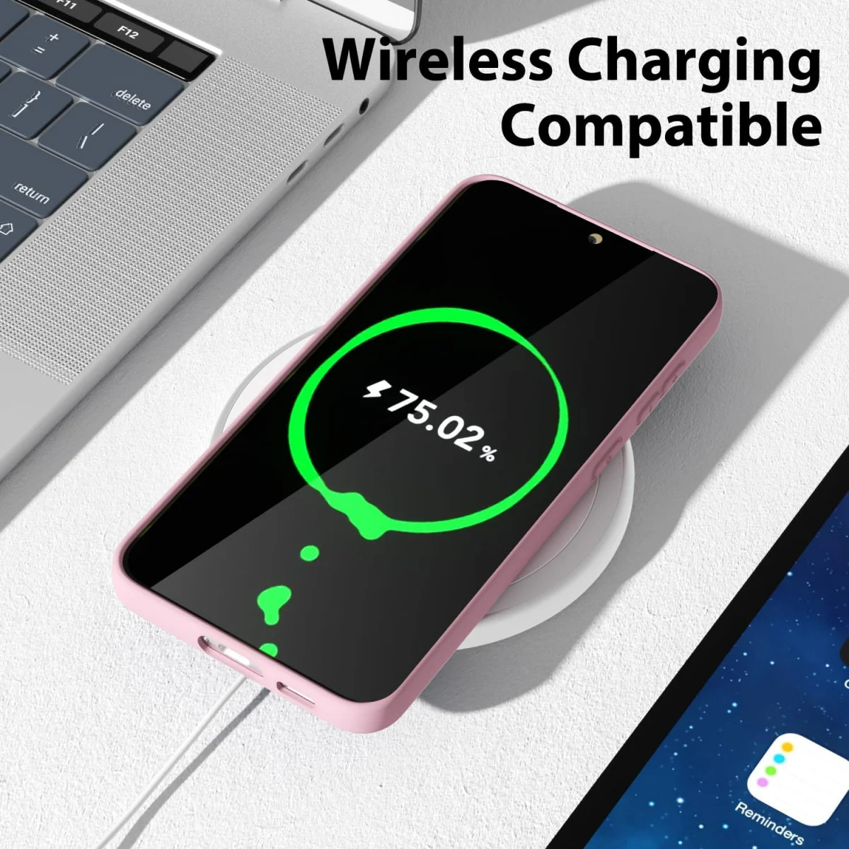 Samsung Galaxy S23 Ultra Hoesje met Camera Bescherming Dun TPU Roze afbeelding 5