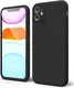 Apple iPhone 11 Hoesje met Camera Bescherming Dun TPU Back Cover Zwart afbeelding 1