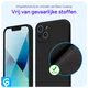 Apple iPhone 13 Hoesje met Camera Bescherming Dun TPU Back Cover Zwart afbeelding 5