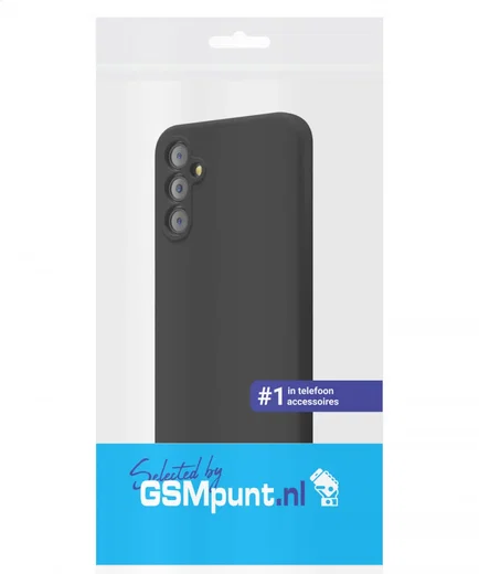 Samsung Galaxy A14 Hoesje Camera Bescherming Dun TPU Back Cover Zwart afbeelding 6