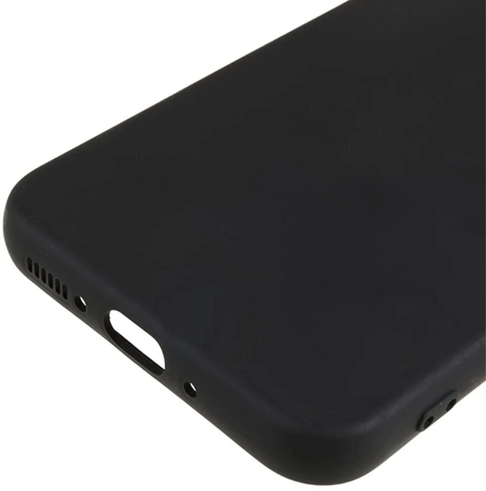 Samsung Galaxy A34 Hoesje Camera Bescherming Dun TPU Back Cover Zwart afbeelding 5
