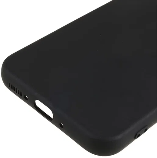 Samsung Galaxy A34 Hoesje Camera Bescherming Dun TPU Back Cover Zwart afbeelding 5