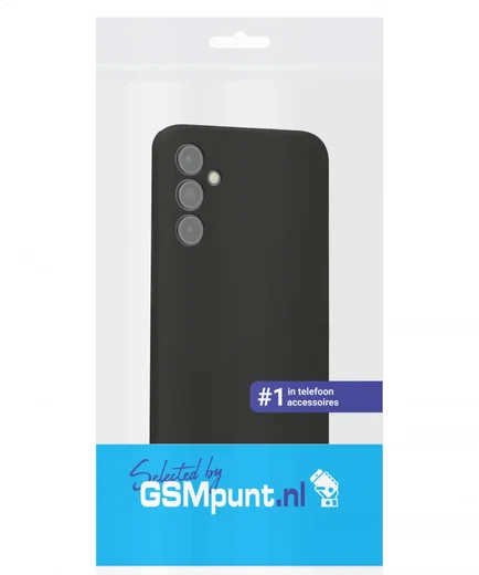 Samsung Galaxy A34 Hoesje Camera Bescherming Dun TPU Back Cover Zwart afbeelding 6