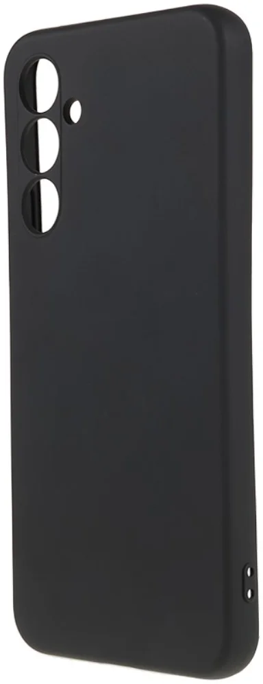 Samsung Galaxy A34 Hoesje Camera Bescherming Dun TPU Back Cover Zwart afbeelding 2