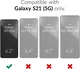 Samsung Galaxy S21 Hoesje Camera Bescherming Dun TPU Back Cover Zwart afbeelding 6