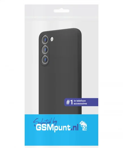 Samsung Galaxy S23 Hoesje Camera Bescherming Dun TPU Back Cover Zwart afbeelding 7