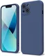 Apple iPhone 13 Hoesje met Camera Bescherming Dun TPU Donkerblauw