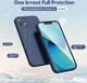 Apple iPhone 13 Hoesje met Camera Bescherming Dun TPU Donkerblauw afbeelding 2