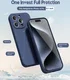 Apple iPhone 15 Pro Hoesje met Camera Bescherming Dun TPU Donkerblauw afbeelding 3