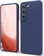 Samsung Galaxy S22 Hoesje met Camera Bescherming Dun TPU Donkerblauw afbeelding 1