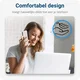 Samsung Galaxy A54 Hoesje Camera Bescherming Dun TPU Back Cover Beige afbeelding 3
