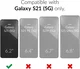 Samsung Galaxy S21 Hoesje Camera Bescherming Dun TPU Back Cover Beige afbeelding 6