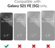 Samsung Galaxy S21 FE Hoesje met Camera Bescherming Dun TPU Beige afbeelding 6