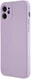 Apple iPhone 12 Hoesje met Camera Bescherming Dun TPU Back Cover Lila afbeelding 1