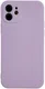 Apple iPhone 12 Hoesje met Camera Bescherming Dun TPU Back Cover Lila afbeelding 2