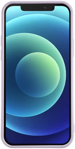 Apple iPhone 12 Hoesje met Camera Bescherming Dun TPU Back Cover Lila afbeelding 3