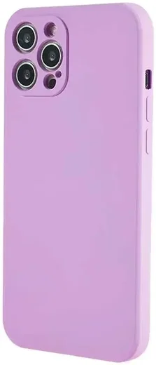 Apple iPhone 12 Pro Hoesje Camera Bescherming Dun TPU Back Cover Lila afbeelding 1