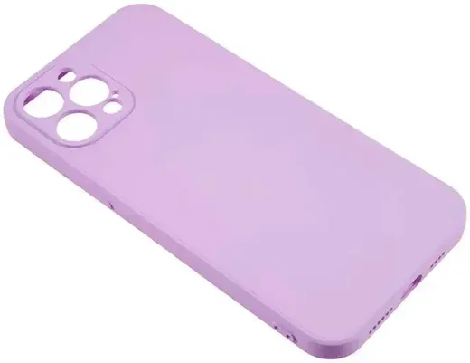 Apple iPhone 12 Pro Hoesje Camera Bescherming Dun TPU Back Cover Lila afbeelding 5