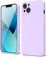 Apple iPhone 13 Hoesje met Camera Bescherming Dun TPU Back Cover Lila afbeelding 1