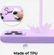 Apple iPhone 13 Pro Max Hoesje met Camera Bescherming Dun TPU Lila afbeelding 4