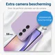 Samsung Galaxy A54 Hoesje Camera Bescherming Dun TPU Back Cover Lila afbeelding 4